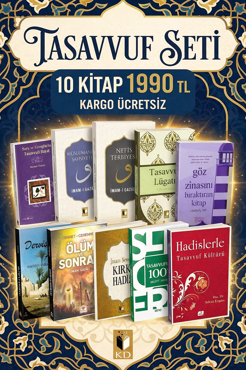 Tasavvuf Seti 10 Kitap Takım