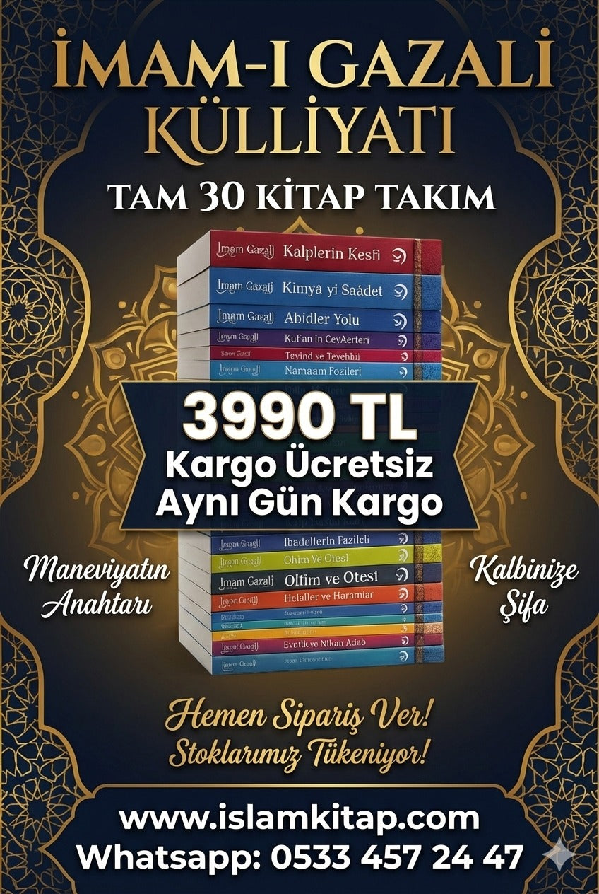 İMAM GAZALİ KÜLLİYATI 30 Kitap Takım