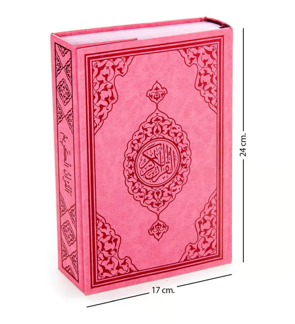 PEMBE RENKLİ KUR'ANI KERİM