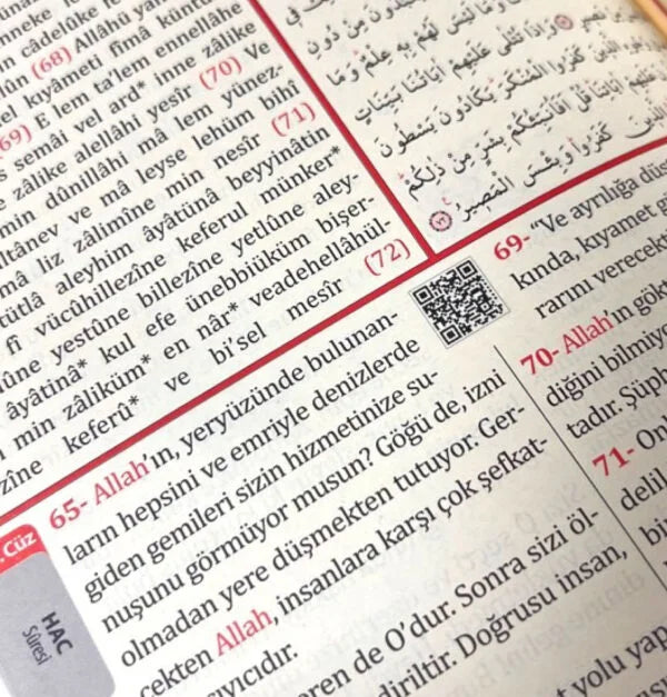 Türkçe Okunuşlu Kuranı Kerim Ve Meali 3’lü (Üçlü)