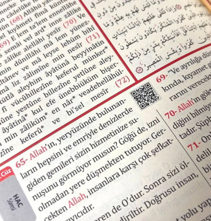 Türkçe Okunuşlu Kuranı Kerim Ve Meali 3’lü (Üçlü)