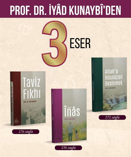 Prof. Dr. İyad Kunaybi Seti (3 kitap)