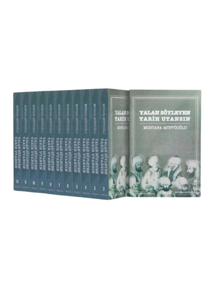 Yalan Söyleyen Tarih Utansın Seti 12 Kitap, Mustafa Müftüoğlu