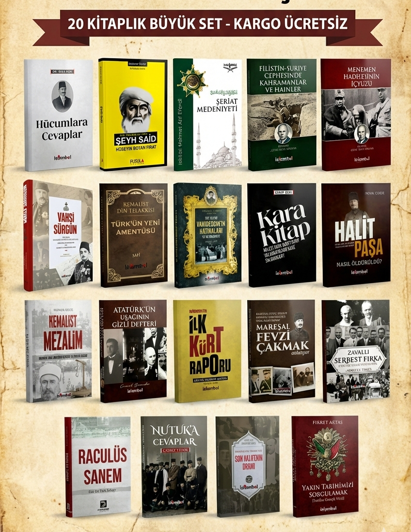 Yakın Tarihi İfşa Seti 20 Kitap Takım