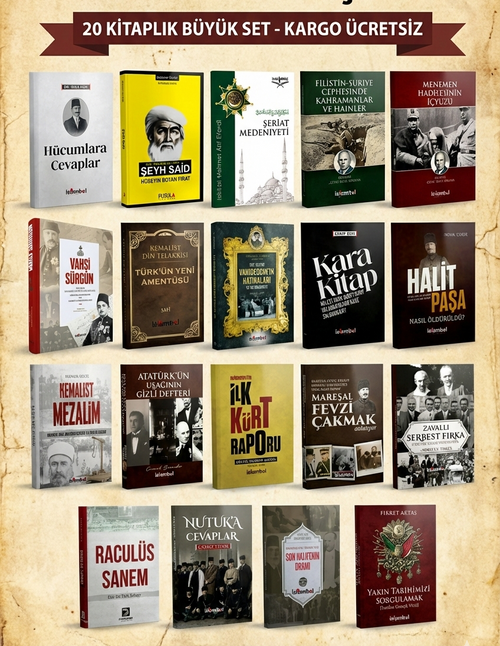 Yakın Tarihi İfşa Seti 20 Kitap Takım