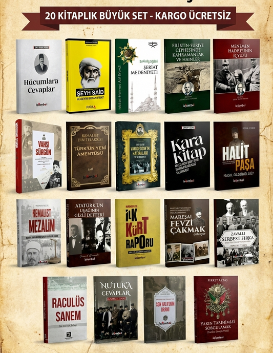 Yakın Tarihi İfşa Seti 20 Kitap Takım