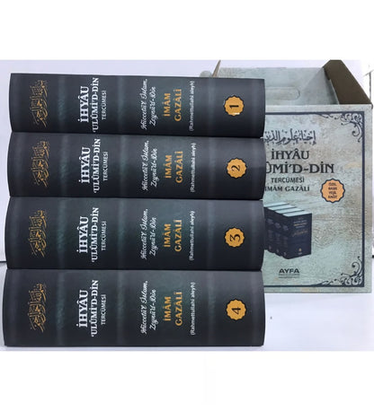 İHYAU ULUMİDDİN SETİ 4 CİLT TAKIM İMAM-I GAZALİ