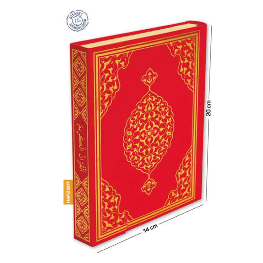 KIRMIZI RENKLİ KUR'ANI KERİM