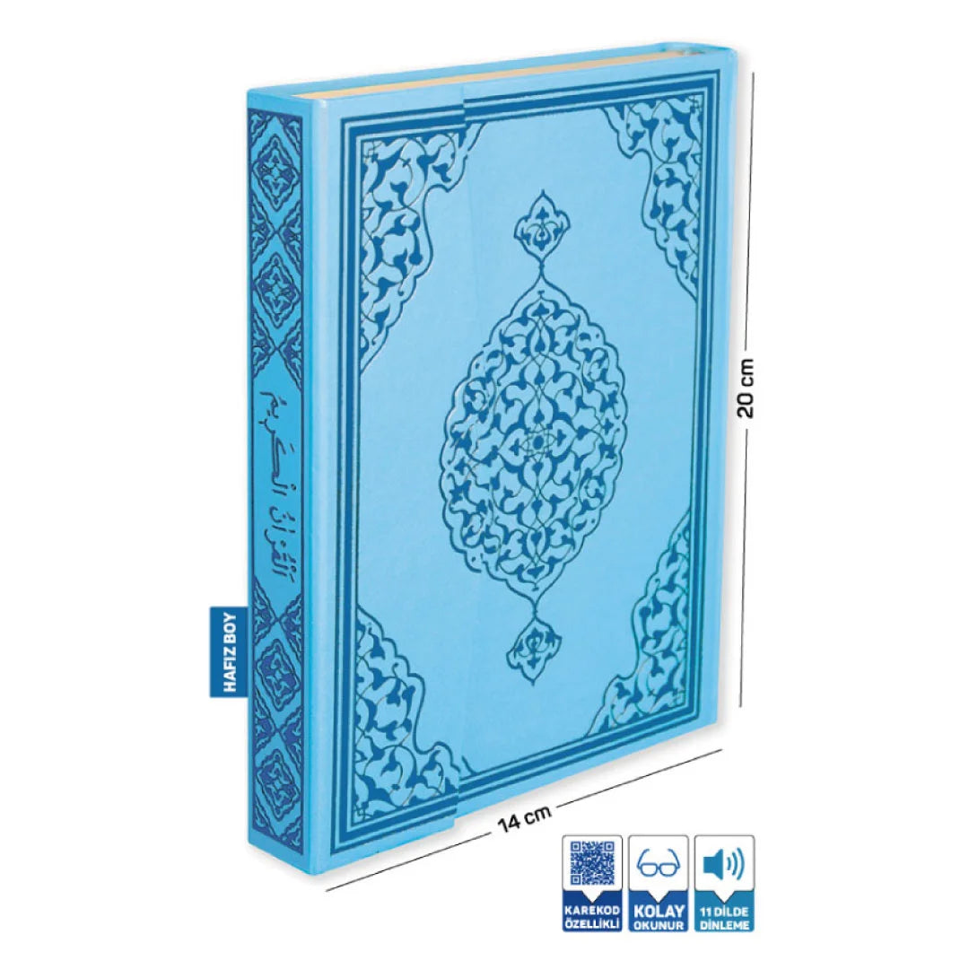 MAVİ RENKLİ KUR'ANI KERİM