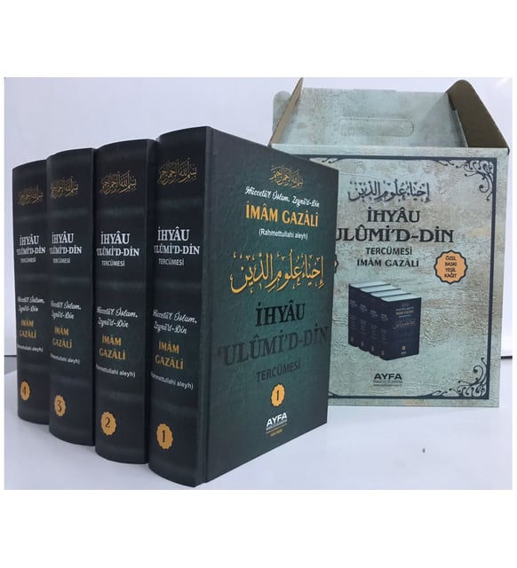 İHYAU ULUMİDDİN SETİ 4 CİLT TAKIM İMAM-I GAZALİ